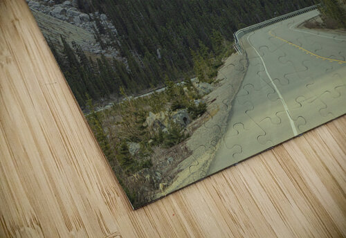 Mountain Road in Banff National park Daniel Pekar Photography puzzle