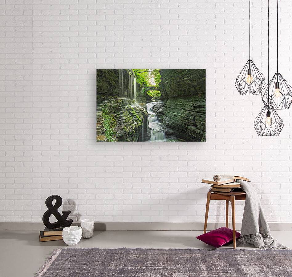 Rainbow Falls Summer Glow Reproduction