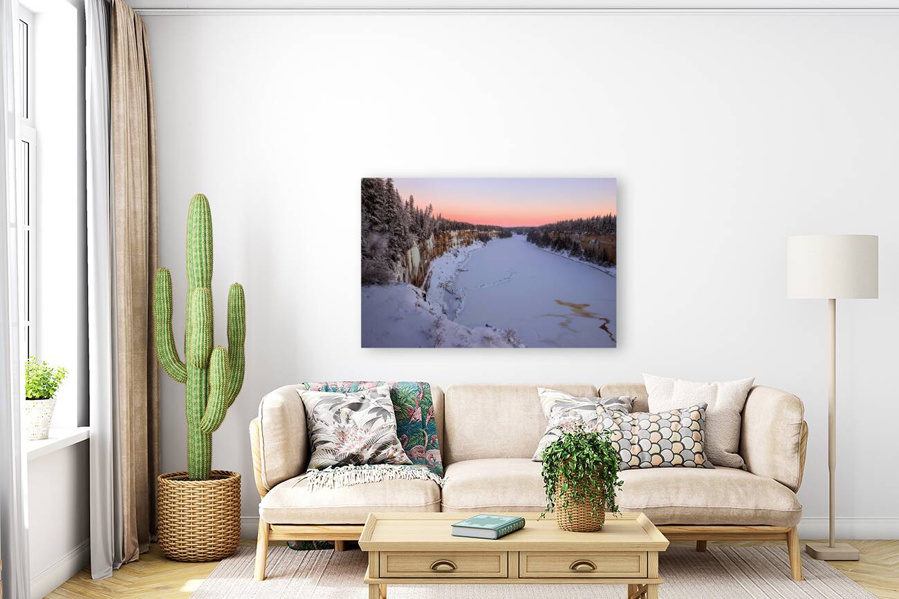 Cotton Candy Winter Gorge Reproduction