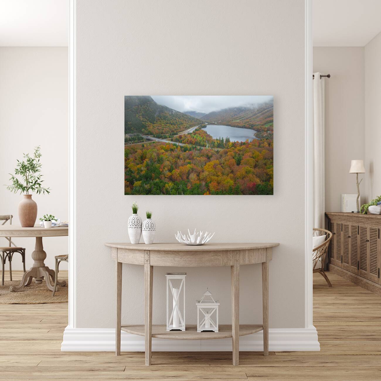 Artist s Bluff Autumn lookout Reproduction