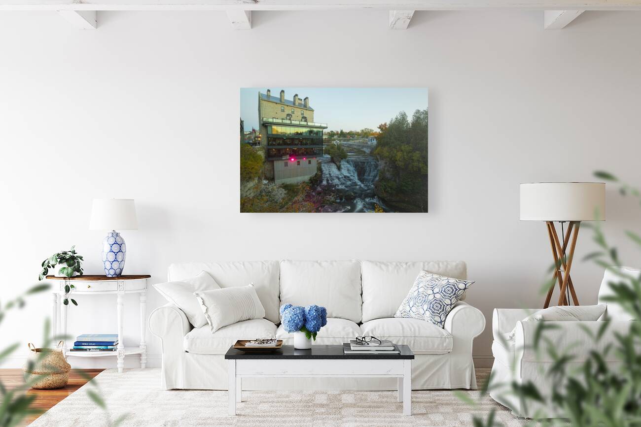 Autumn at Elora Mill Reproduction