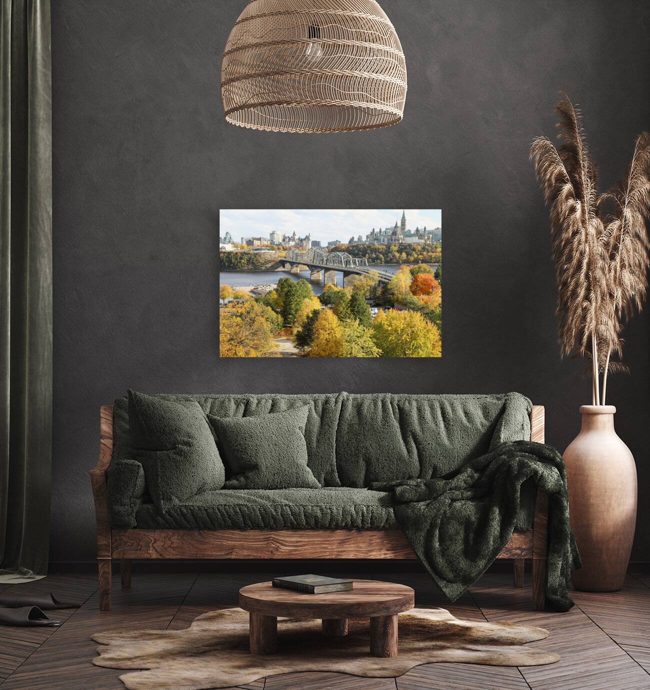 Autumn lookout of Ottawa   Gatineau Reproduction