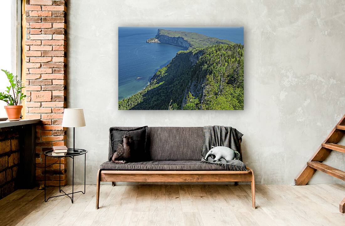 Mesmerizing Mont Saint Alban Overlook Reproduction