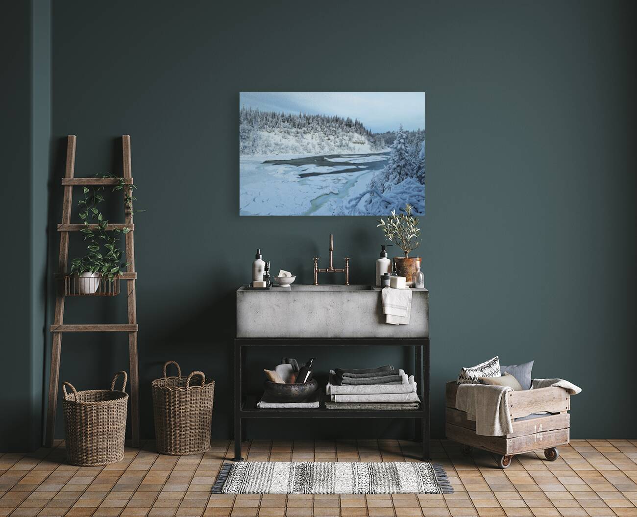 Lady Evelyn Winter Wonderland Reproduction