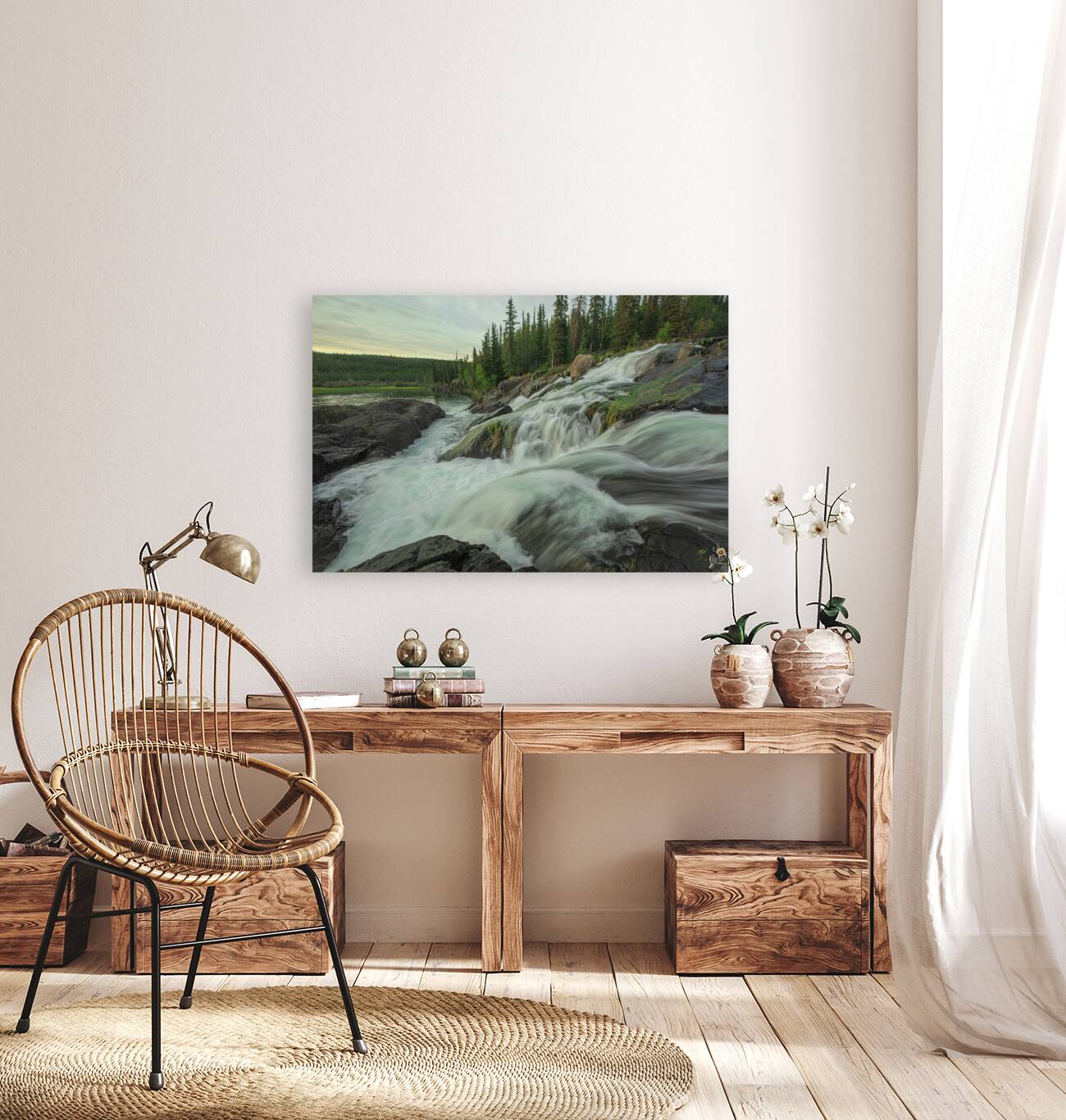 Rampart Falls Summer flow Reproduction