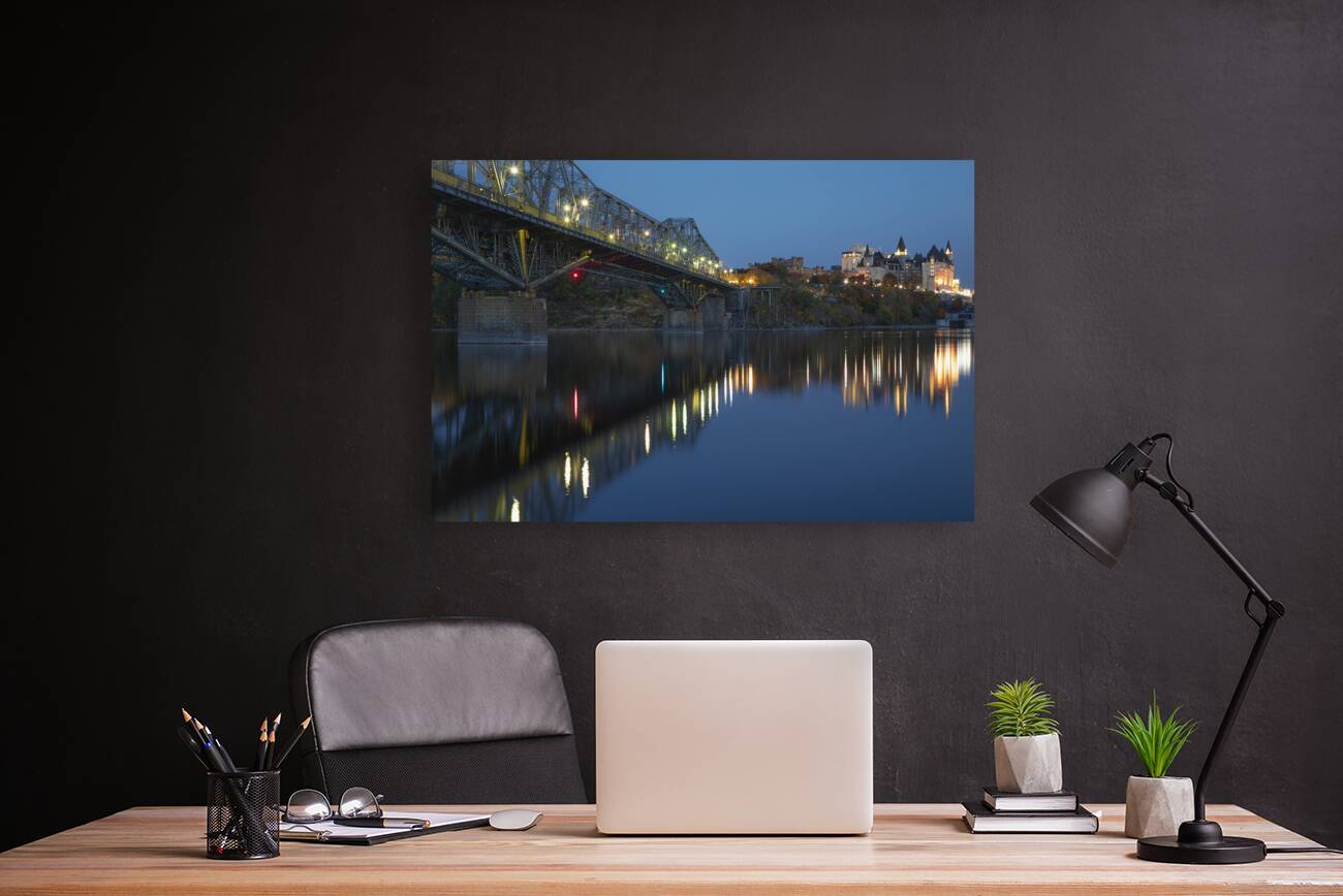 Royal Alexandra Bridge Reflections Reproduction