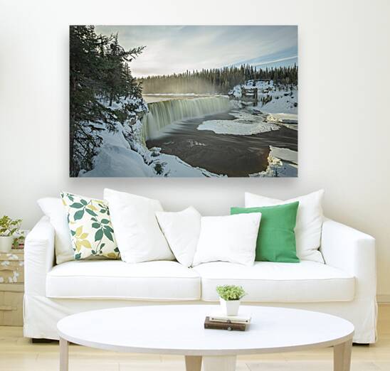 Lady Evelyn falls Winter Thaw Reproduction