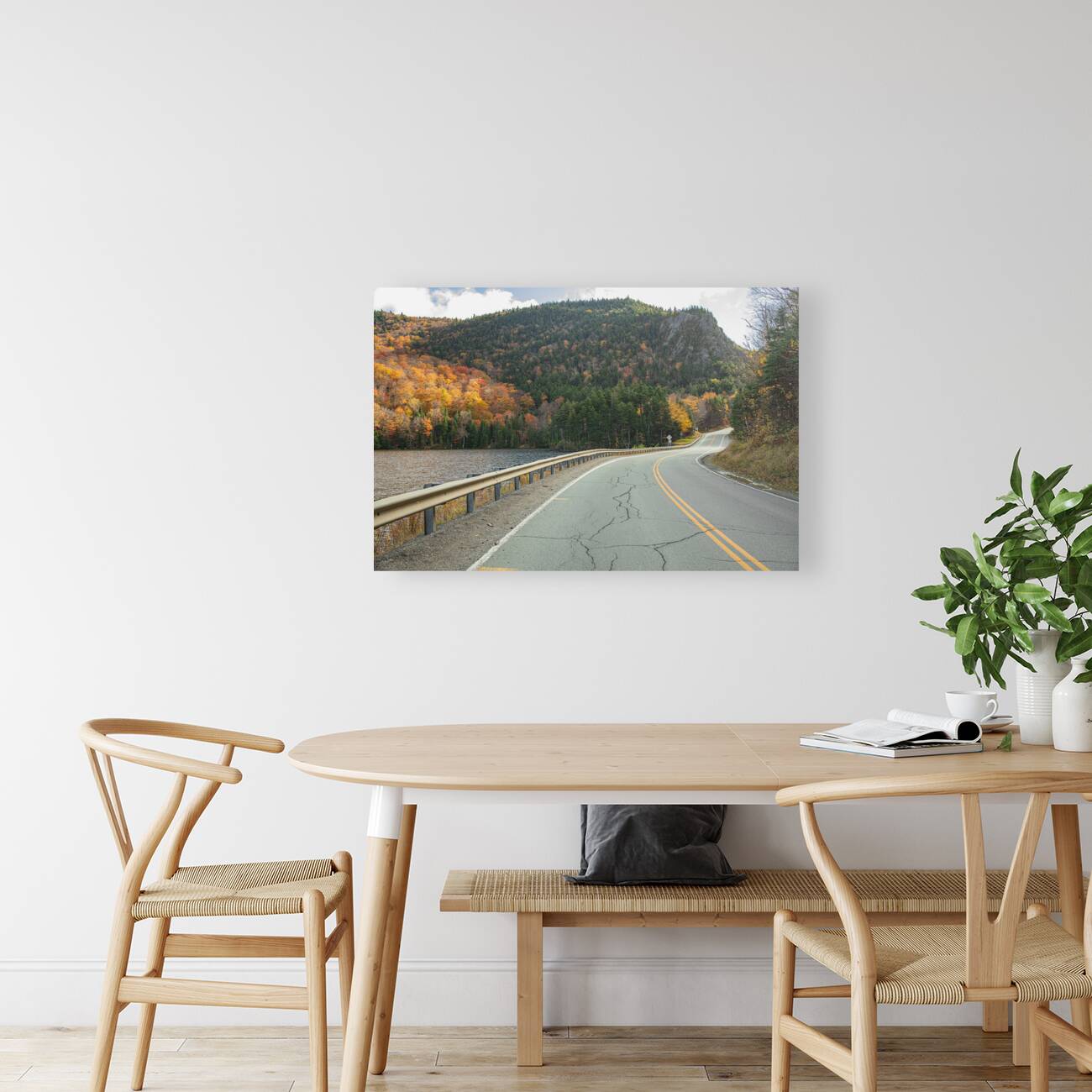 Dixville Autumn Scenic Road Reproduction