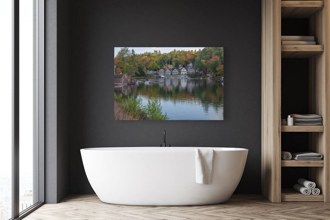 Alton Bay House Reflections Reproduction