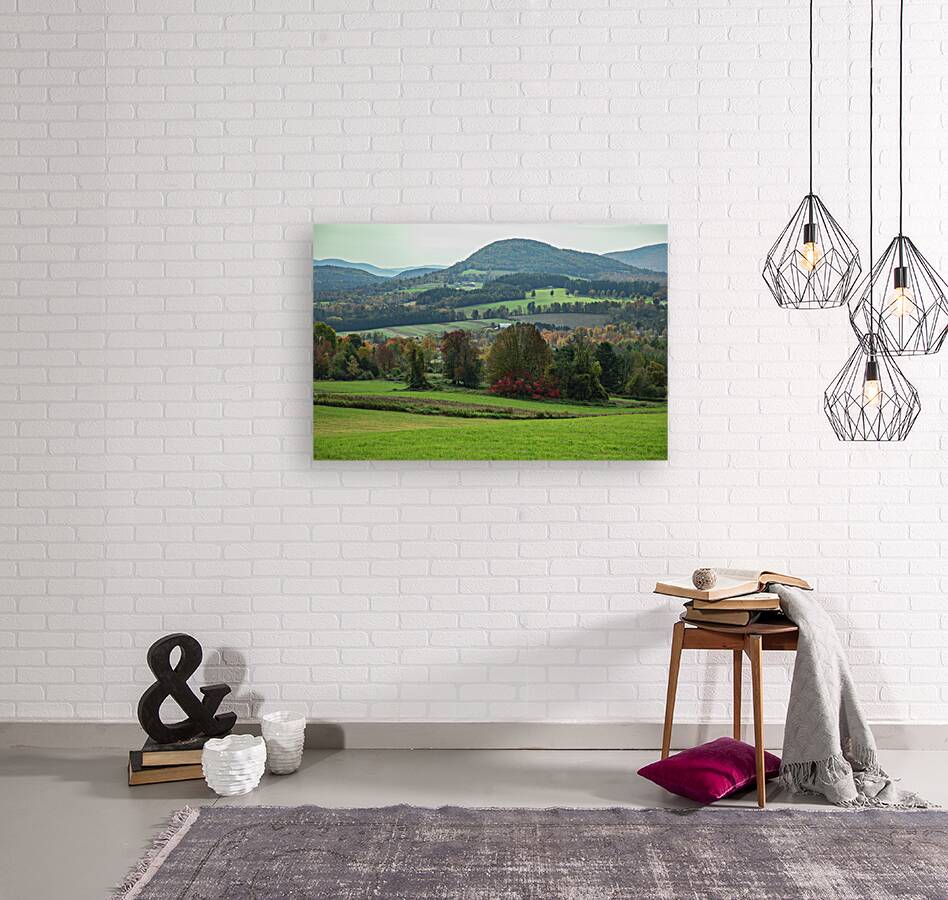 Autumn Rolling Hills of Peacham Reproduction