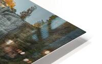 Autumn Paradise at Ithaca Falls HD Metal print