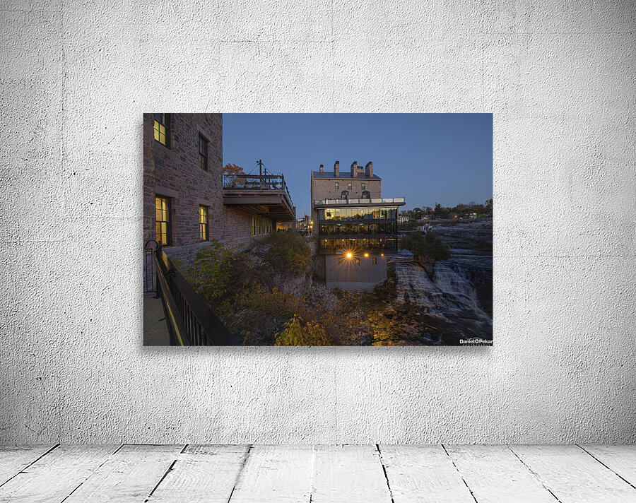 Elora Mill Evening glow Wall Preview