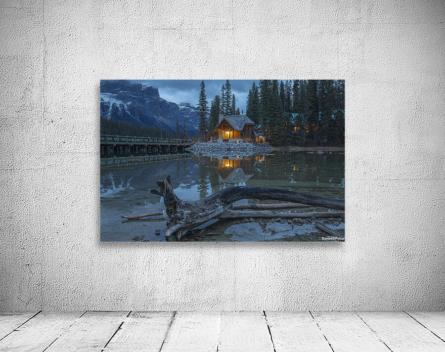 Emerald Lake Cilantro reflections Wall Preview