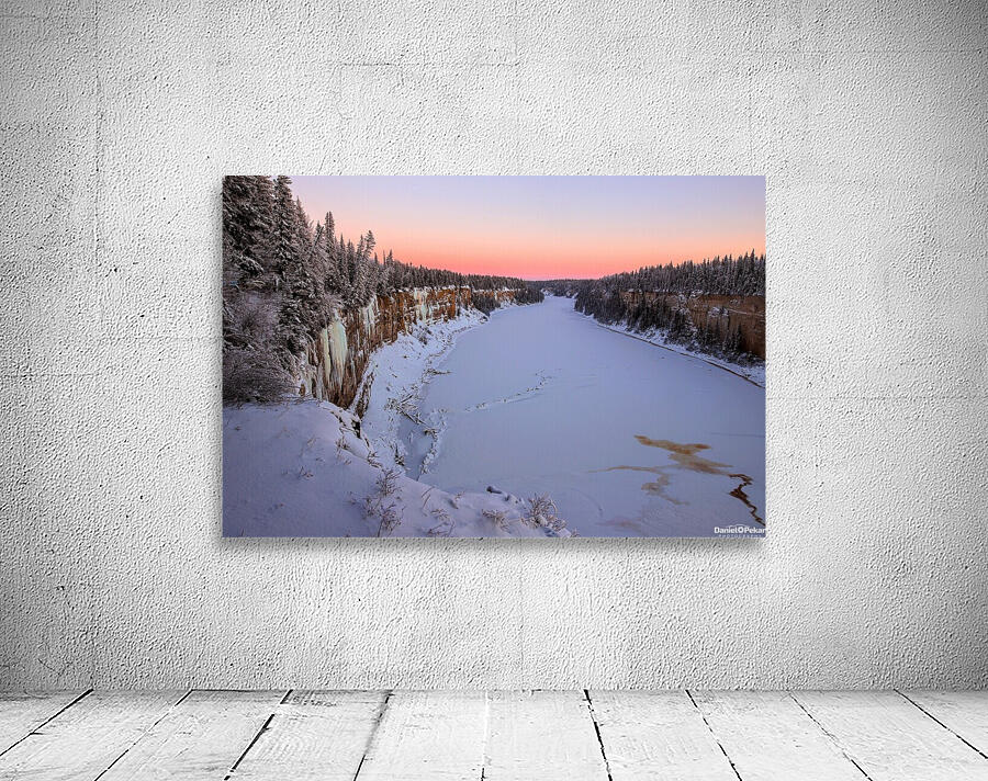 Cotton Candy Winter Gorge Wall Preview