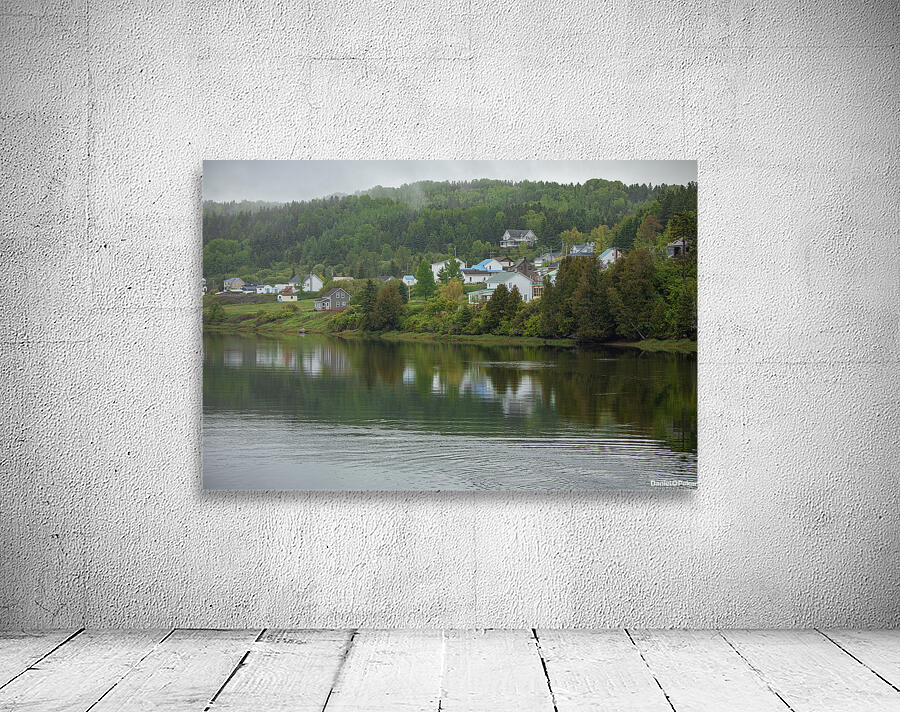 Foggy Spring Morning refections Wall Preview