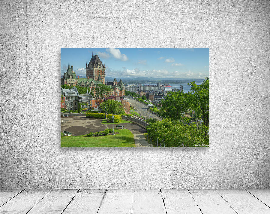 Quebec City Frontenac Lookout Wall Preview