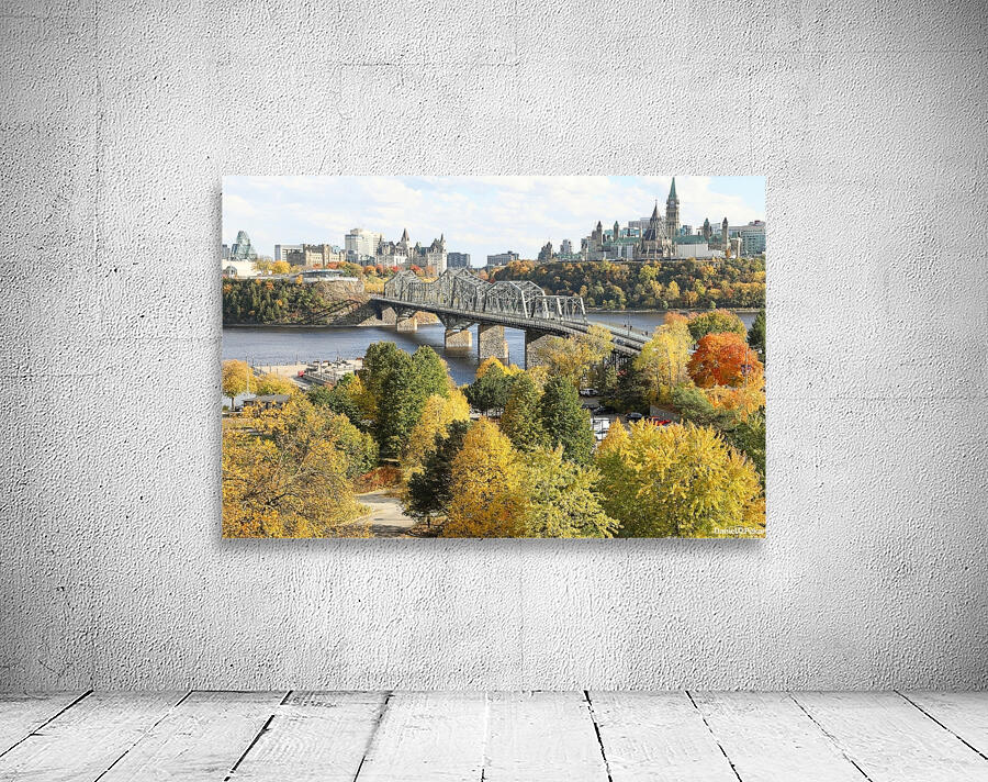 Autumn lookout of Ottawa   Gatineau Wall Preview