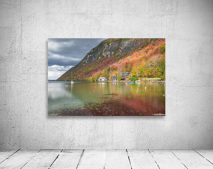 Lake Willoughby Fall Reflection Galore Wall Preview