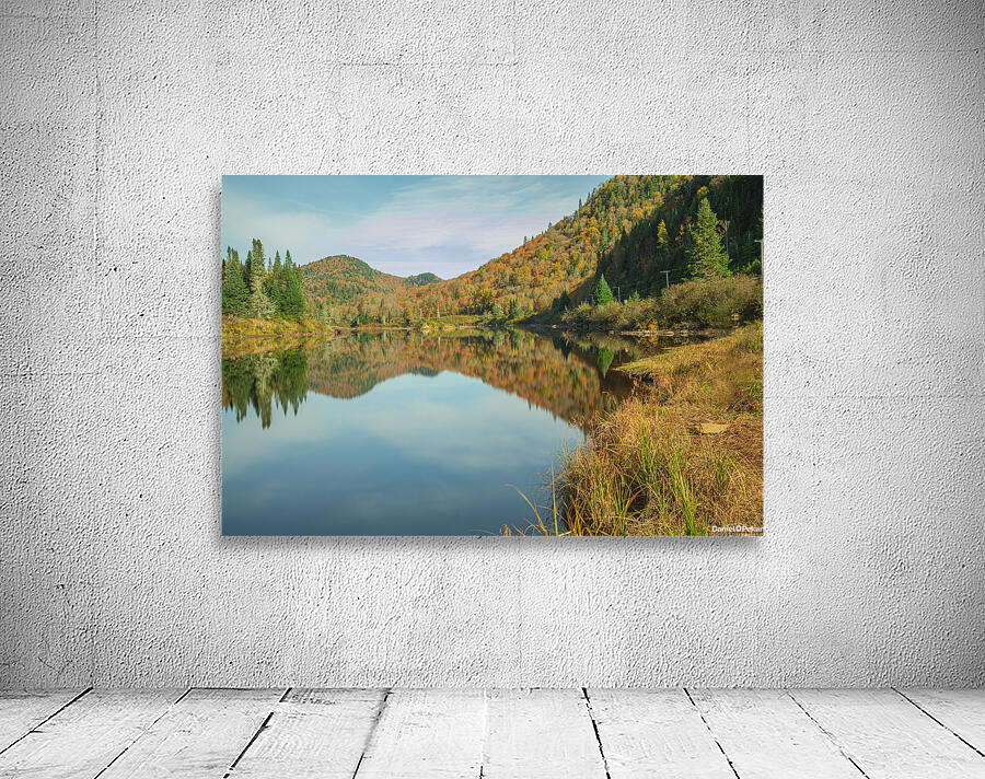 Jacques Cartier Fall reflections Wall Preview