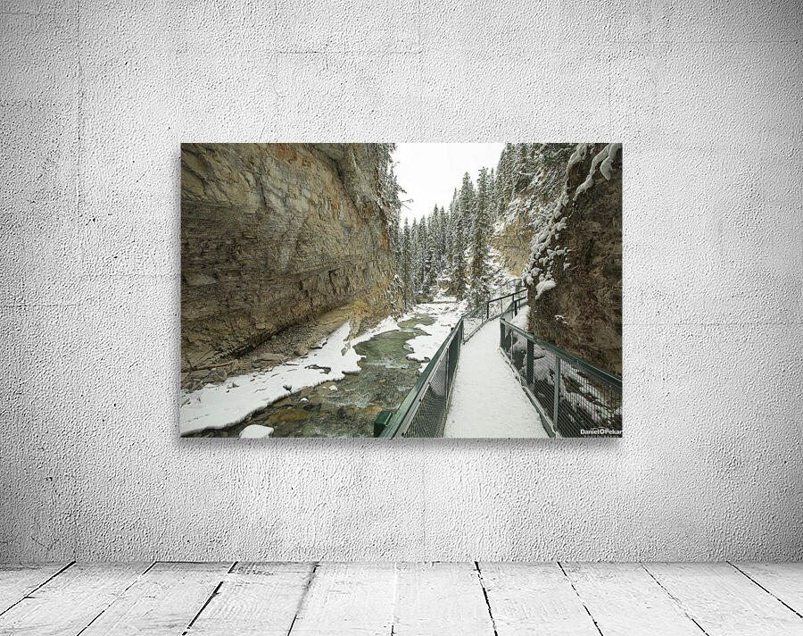Johnston Canyon Winter Thaw Wall Preview