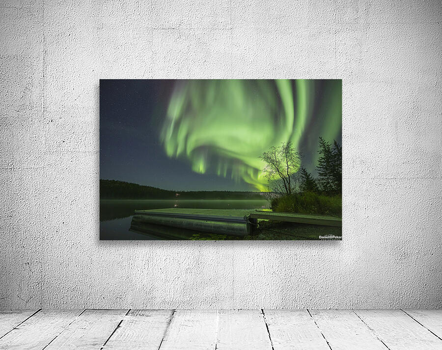 Madeline Lake Aurora Grandeur Wall Preview
