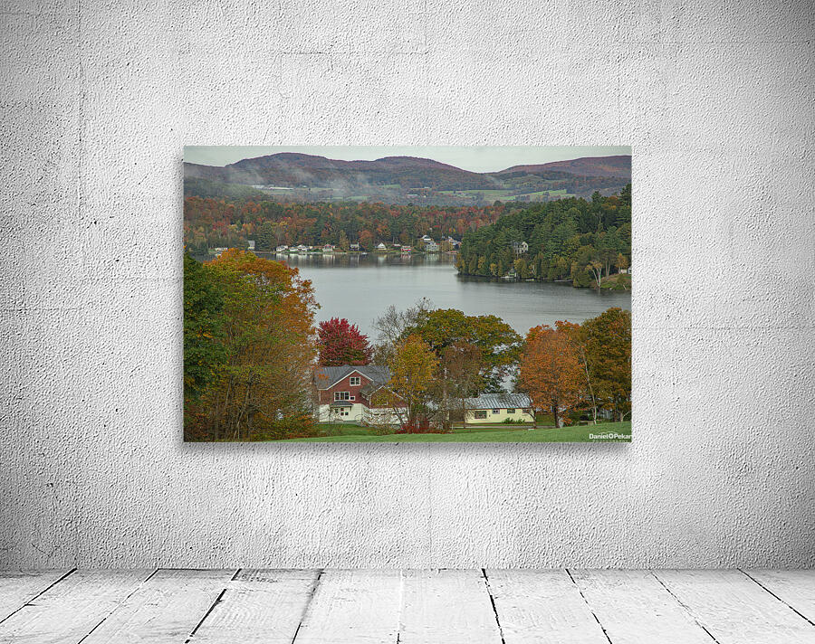 Autumn Overlook of Harvey s Lake Wall Preview