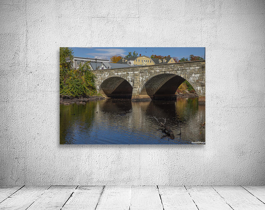 Henniker Stone Bridge in Autumn Wall Preview
