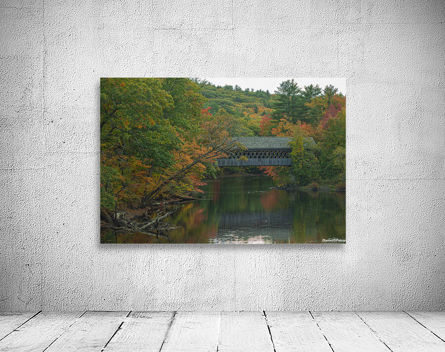 Henniker Covered Bridge Reflections Wall Preview