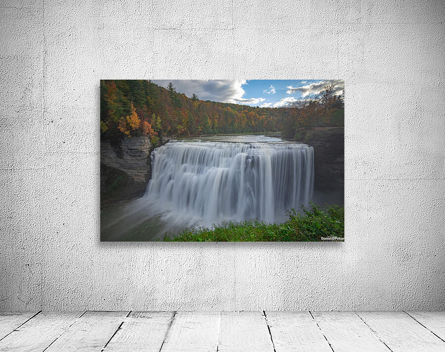 Autumn Wonderland at Middle Falls Wall Preview