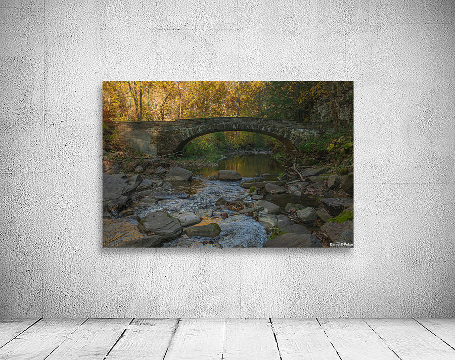 Autumn Stone Bridge Wall Preview