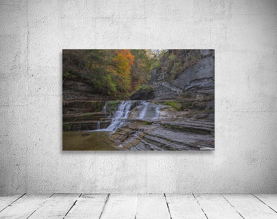 Autumn Cascading Falls Wall Preview