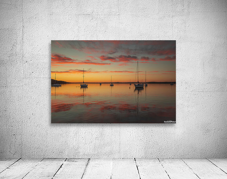 Sailing into the Summer Sunset  Wall Preview