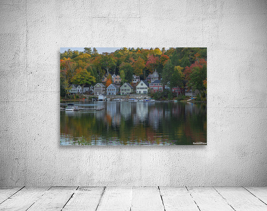 Alton Bay Autumn Reflections  Wall Preview