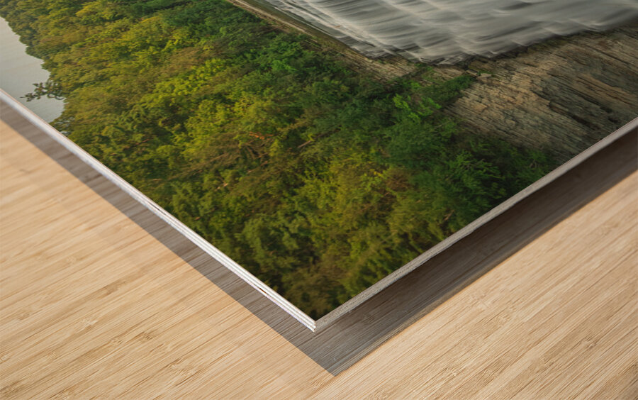 Letchworth Middle Falls Wood print