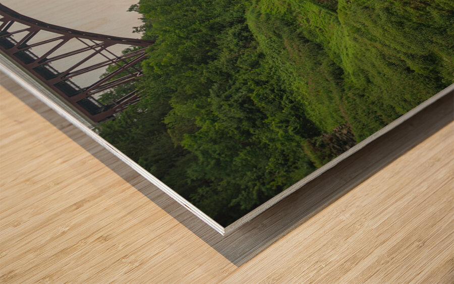 Letchworth Upper Falls Wood print