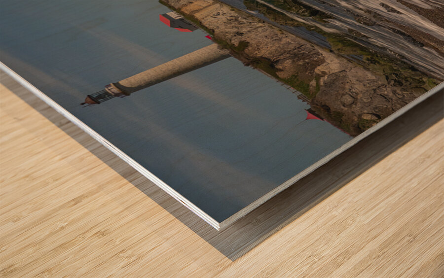 Cap des Rosier Ocean Vibes Wood print