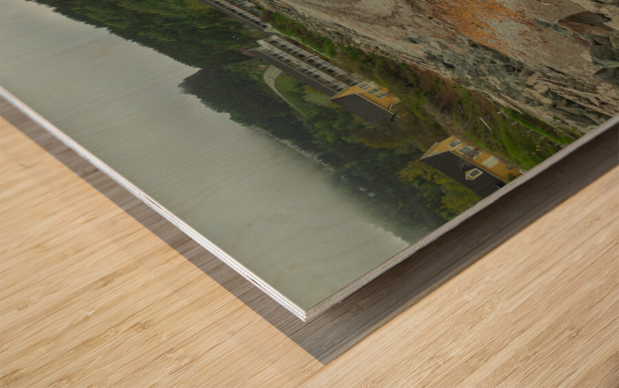 Perce Beach Beauty Wood print