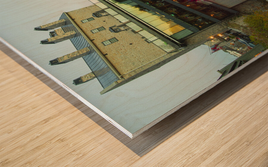 Autumn at Elora Mill Impression sur bois