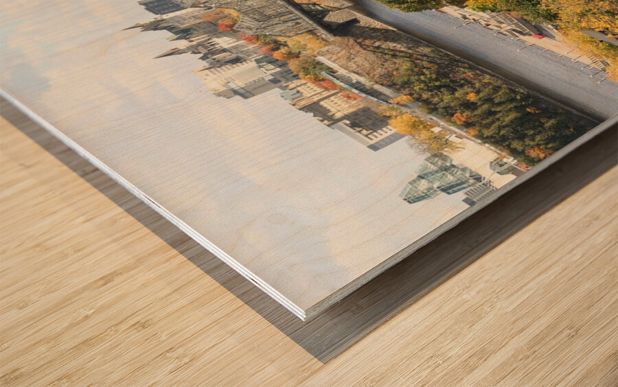 Autumn lookout of Ottawa   Gatineau Wood print