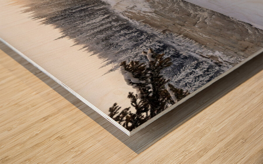 Frozen breath of Alexandra Wood print