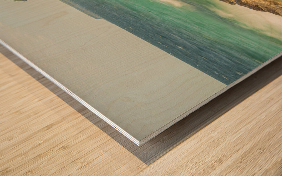 Stormhaven Boulder Beauty Wood print