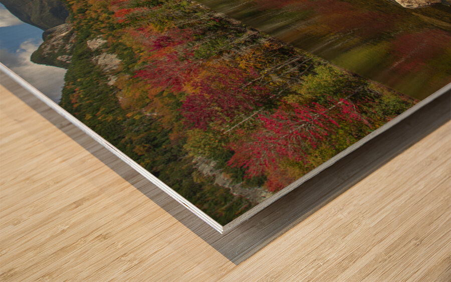 Echo Lake Paradise Reflections Wood print