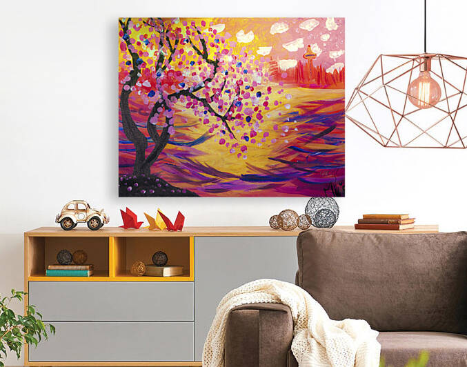 Toronto Cherry Blossom by Magnetic Creatives