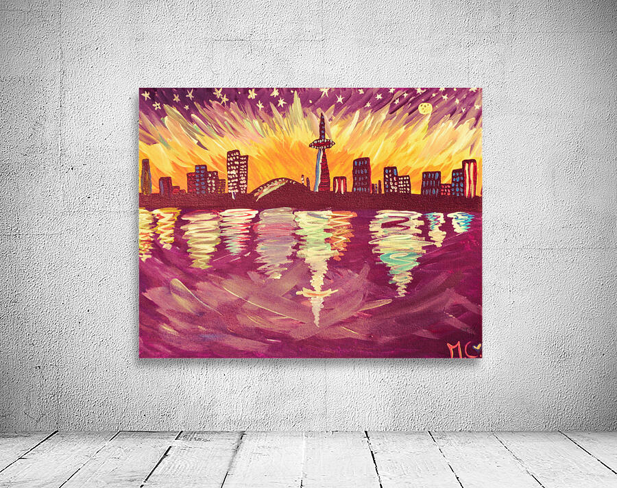 Toronto Reflection  Wall Preview