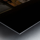 Yellow Rose by Window Metal print