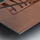 Rocking chair and Carbine Metal print