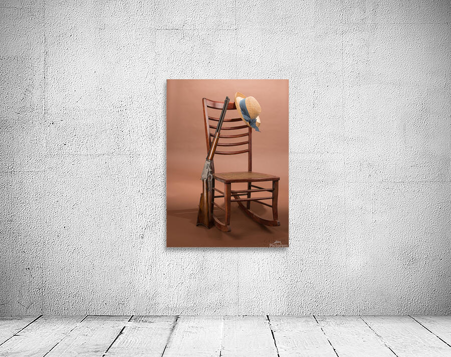 Rocking chair and Carbine Wall Preview