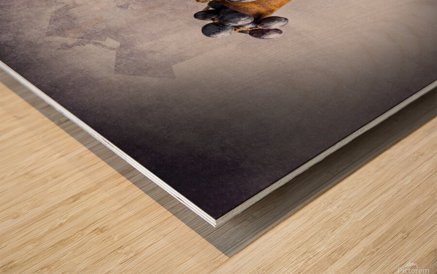 Grapes by Silo Wood print