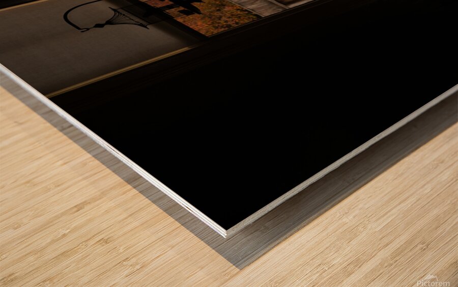 Yellow Rose by Window Wood print