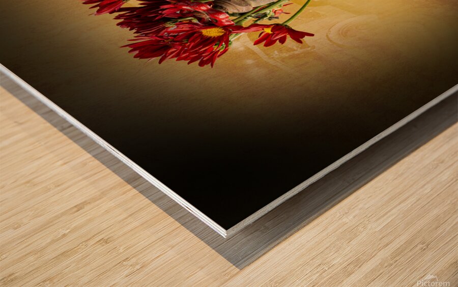 Flower in Valve Nbr 3 Wood print